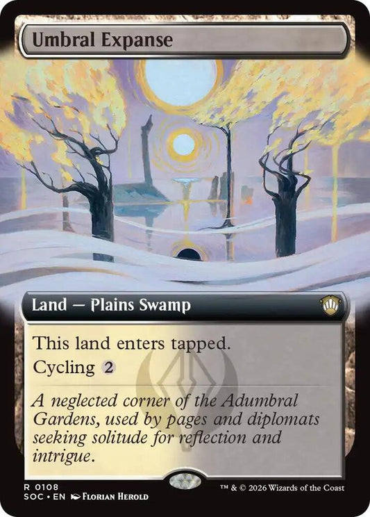 Umbral Expanse (Extended Art) [Commander: Secrets of Strixhaven] 108