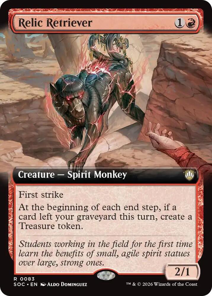 Relic Retriever (Extended Art) [Commander: Secrets of Strixhaven] 83