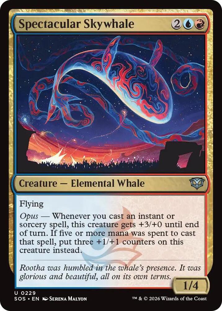 Spectacular Skywhale [Secrets of Strixhaven] 229