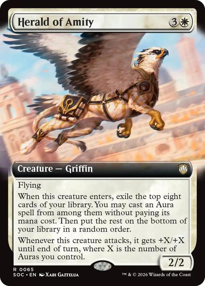 Herald of Amity (Extended Art) [Commander: Secrets of Strixhaven] 65