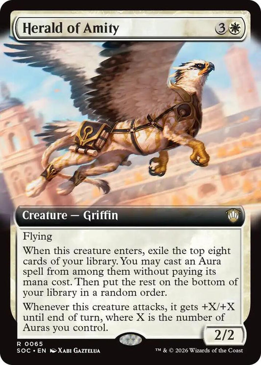 Herald of Amity (Extended Art) [Commander: Secrets of Strixhaven] 65