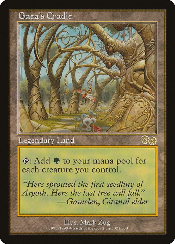 Gaea's Cradle [Urza's Saga] 321