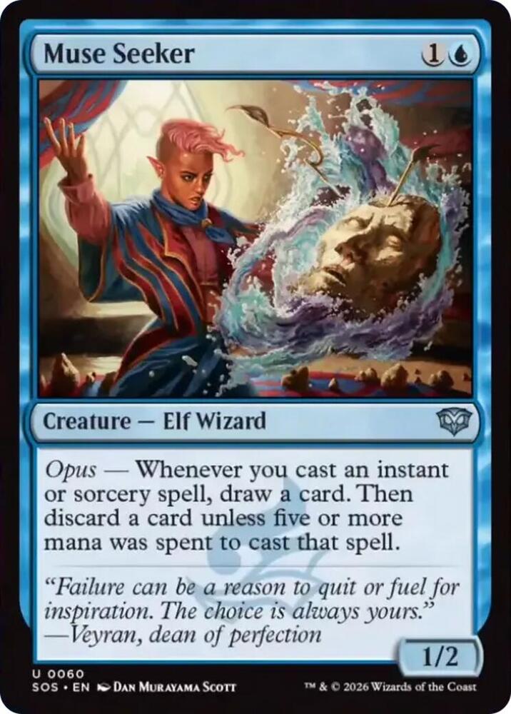 Muse Seeker [Secrets of Strixhaven] 60