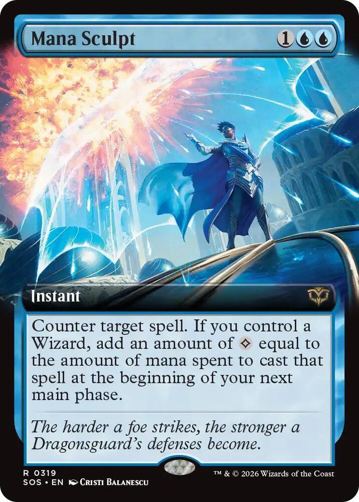 Mana Sculpt (Extended Art) [Secrets of Strixhaven] 319