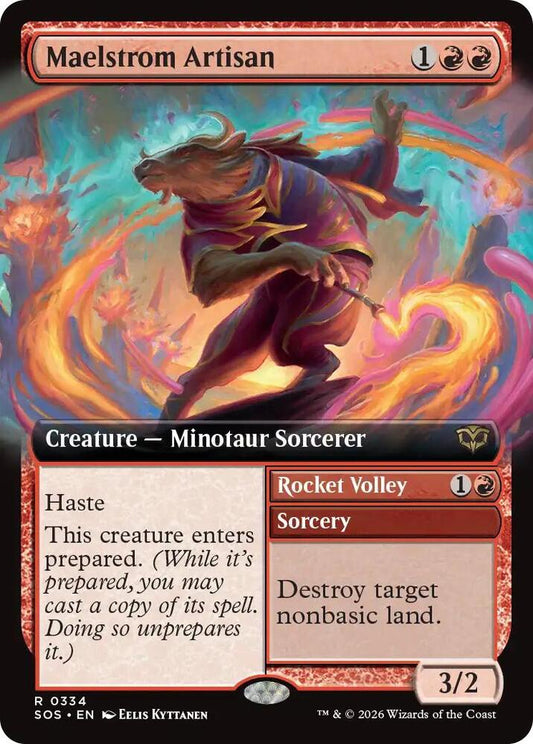 Maelstrom Artisan (Extended Art) [Secrets of Strixhaven] 334