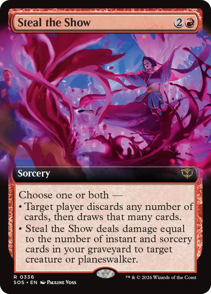Steal the Show (Extended Art) [Secrets of Strixhaven] 336