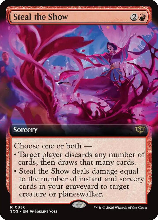 Steal the Show (Extended Art) [Secrets of Strixhaven] 336