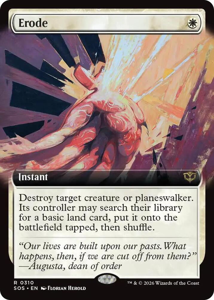 Erode (Extended Art) [Secrets of Strixhaven] 310