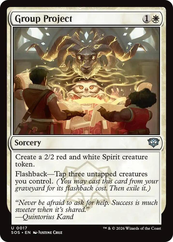 Group Project [Secrets of Strixhaven] 17