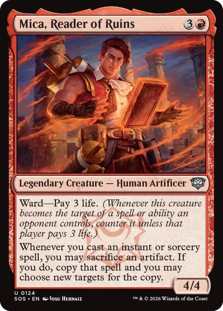 Mica, Reader of Ruins [Secrets of Strixhaven] 124