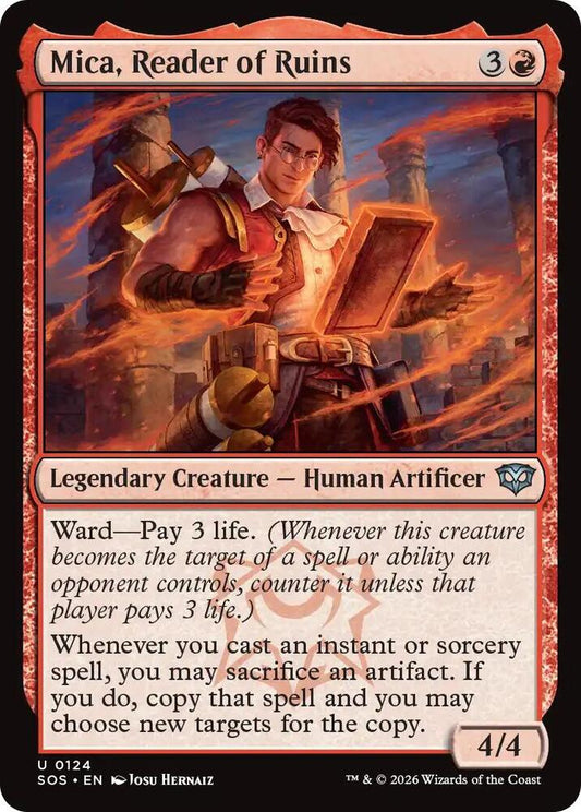 Mica, Reader of Ruins [Secrets of Strixhaven] 124