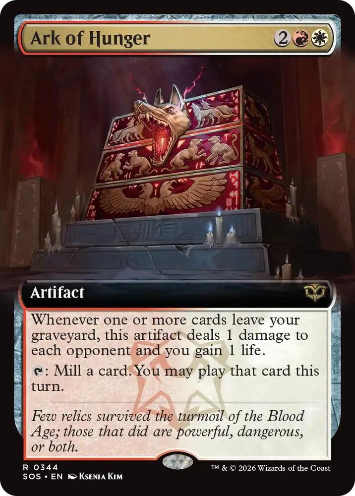 Ark of Hunger (Extended Art) [Secrets of Strixhaven] 344