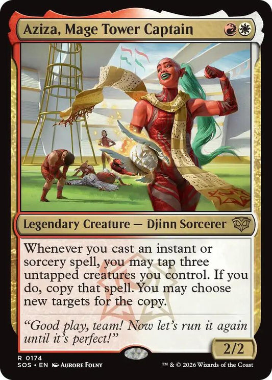 Aziza, Mage Tower Captain [Secrets of Strixhaven] 174