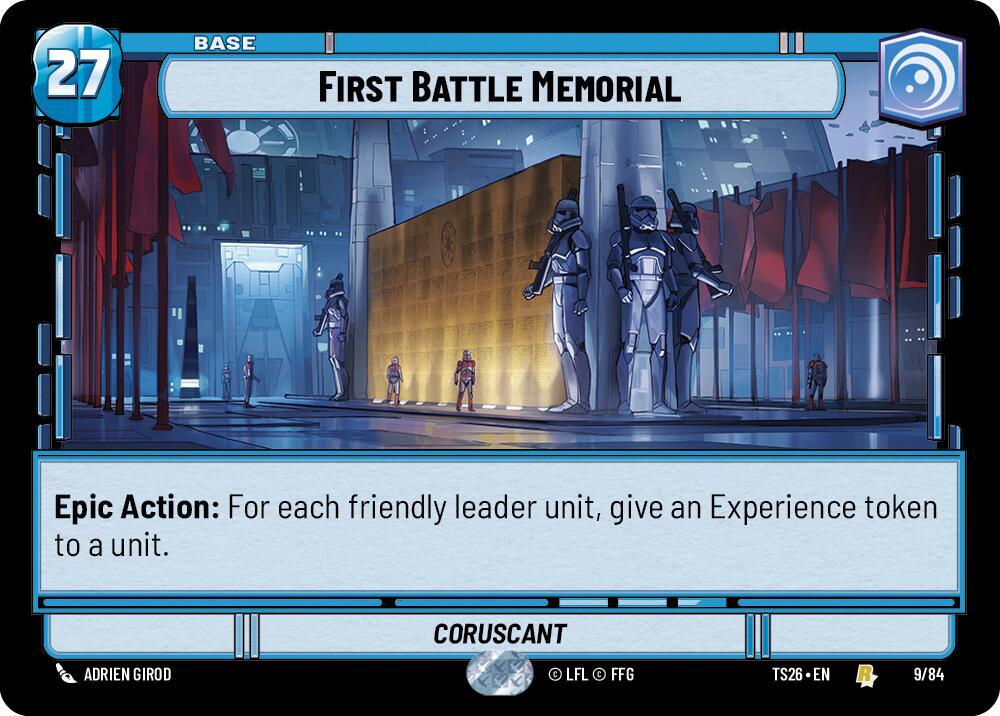 First Battle Memorial [Twin Suns] 9/84