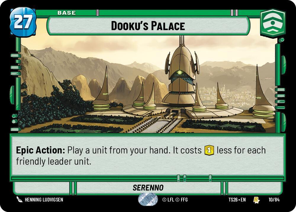 Dooku's Palace [Twin Suns] 10/84