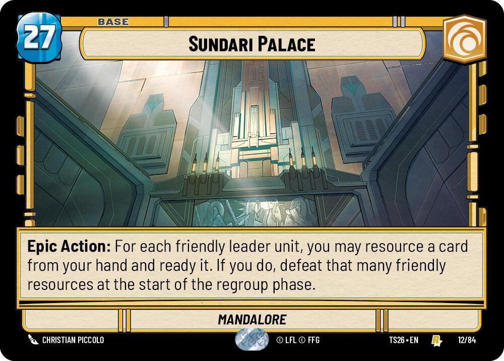 Sundari Palace [Twin Suns] 12/84