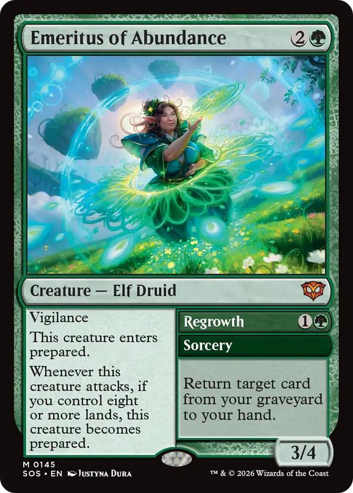 Emeritus of Abundance [Secrets of Strixhaven] 145