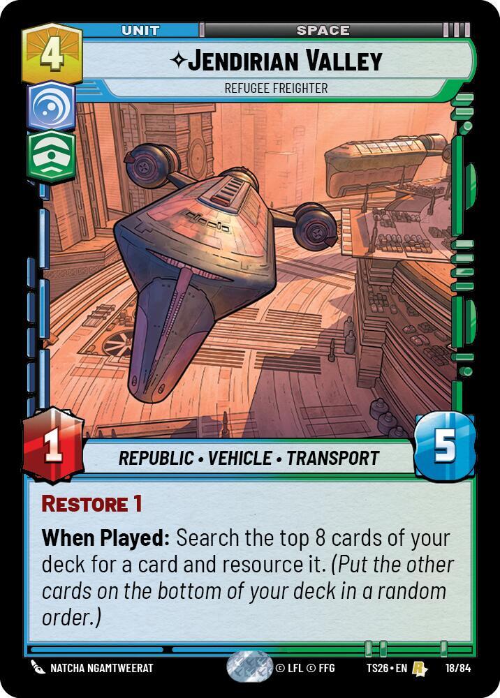 Jendirian Valley - Refugee Freighter [Twin Suns] 18/84