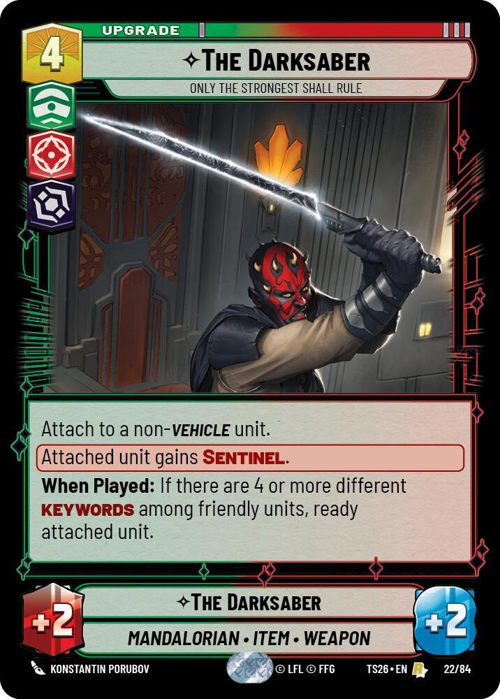The Darksaber - Only the Strongest Shall Rule [Twin Suns] 22/84