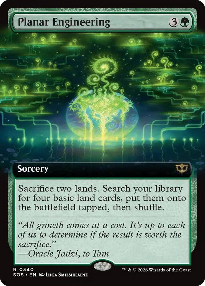 Planar Engineering (Extended Art) [Secrets of Strixhaven] 340