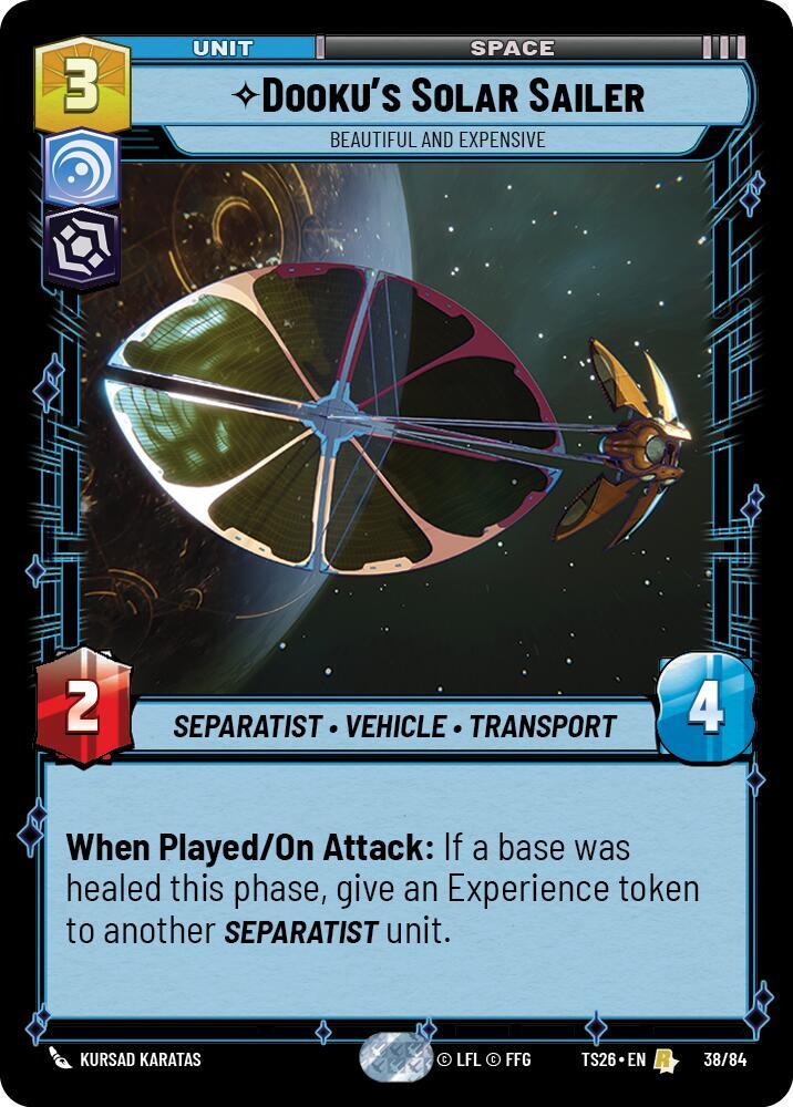 Dooku's Solar Sailer - Beautiful and Expensive [Twin Suns] 38/84