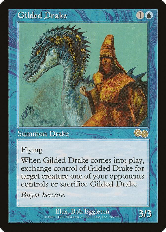 Gilded Drake [Urza's Saga] 76