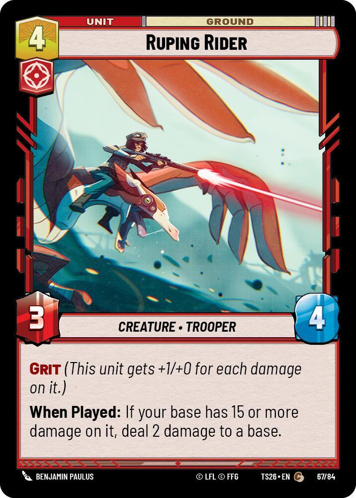 Ruping Rider [Twin Suns] 67/84