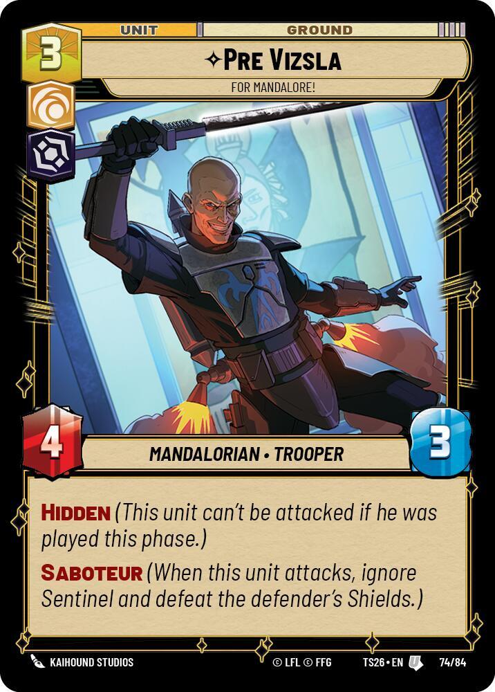 Pre Vizsla - For Mandalore! [Twin Suns] 74/84