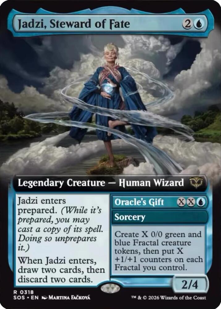 Jadzi, Steward of Fate (Extended Art) [Secrets of Strixhaven] 318