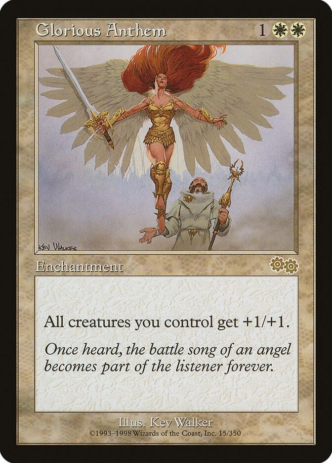 Glorious Anthem [Urza's Saga] 15