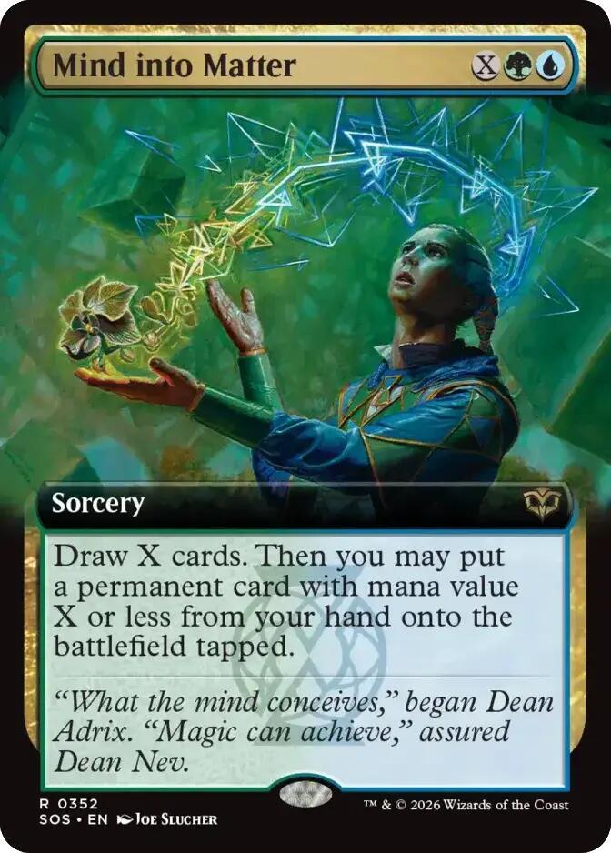 Mind into Matter (Extended Art) [Secrets of Strixhaven] 352