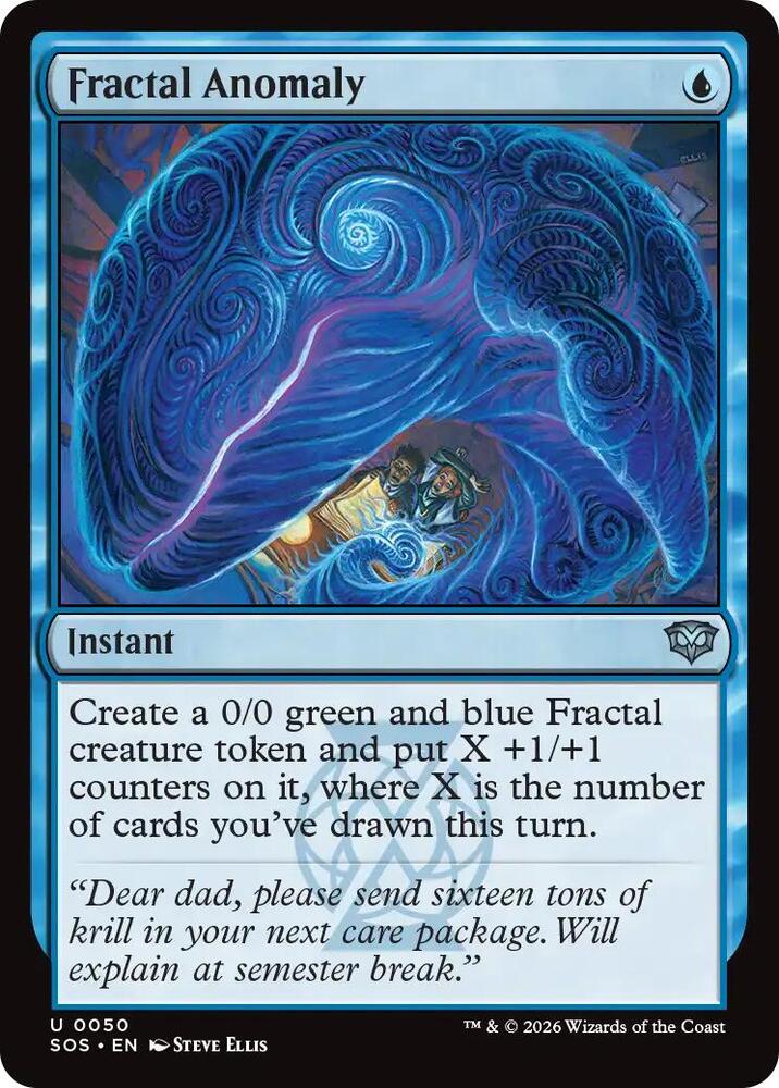 Fractal Anomaly [Secrets of Strixhaven] 50