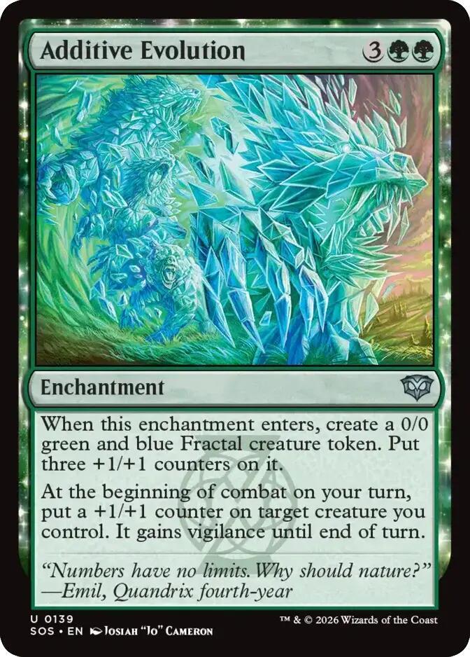 Additive Evolution [Secrets of Strixhaven] 139