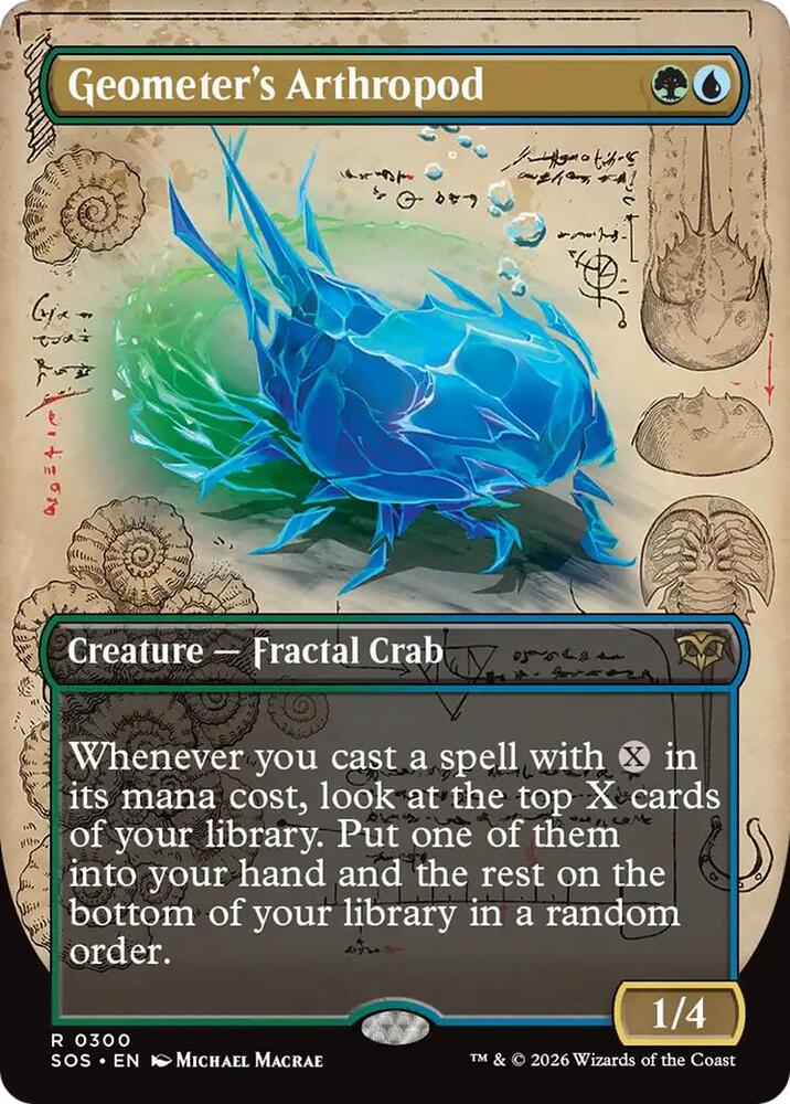 Geometer's Arthropod (Borderless) [Secrets of Strixhaven] 300