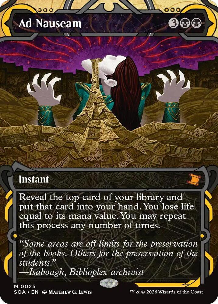 Ad Nauseam [Secrets of Strixhaven: Mystical Archive] 25