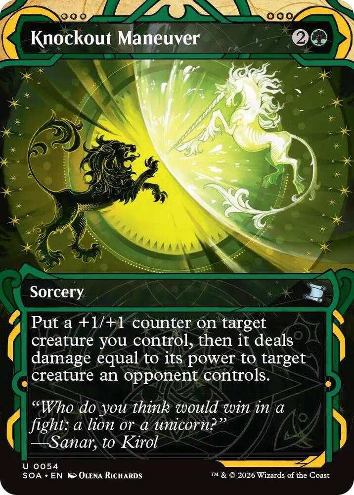 Knockout Maneuver [Secrets of Strixhaven: Mystical Archive] 54