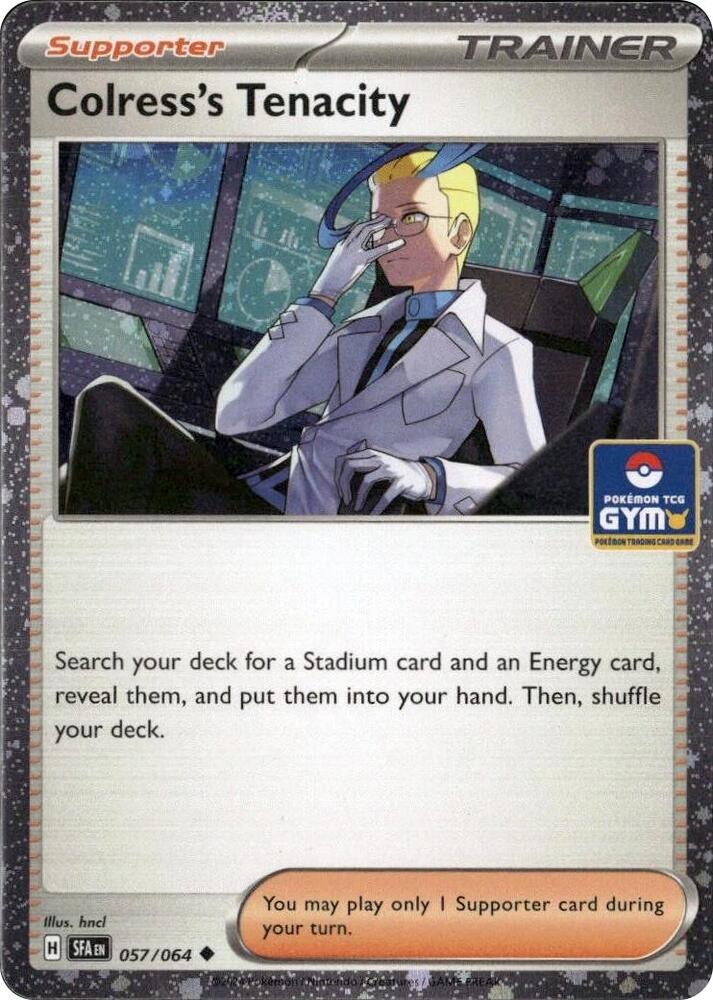 Colress's Tenacity (Gym Stamp Asia Exclusive) [Miscellaneous Cards & Products] 057/064