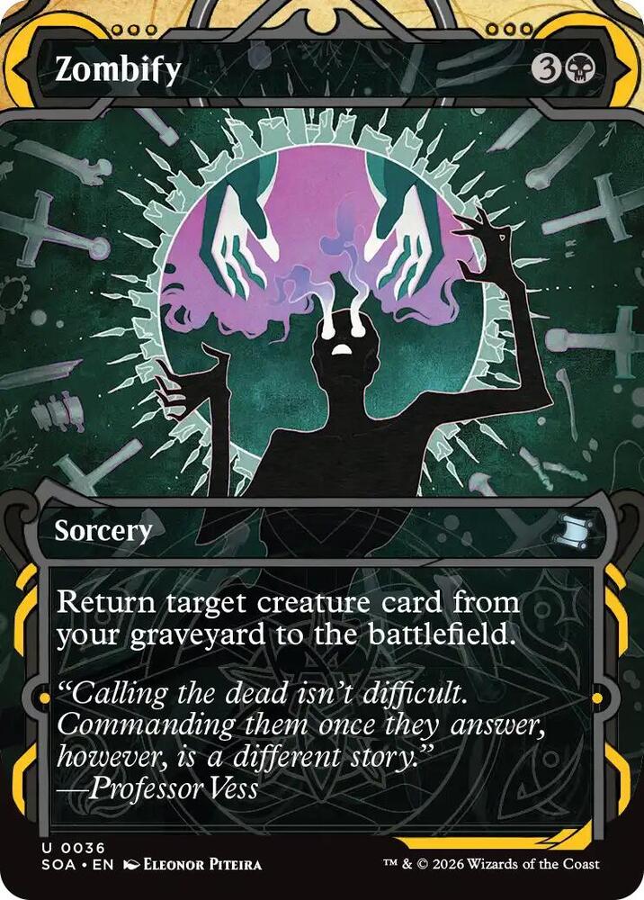 Zombify [Secrets of Strixhaven: Mystical Archive] 36