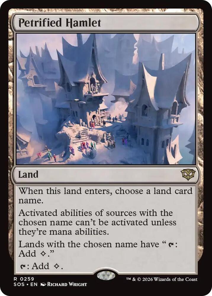 Petrified Hamlet [Secrets of Strixhaven] 259
