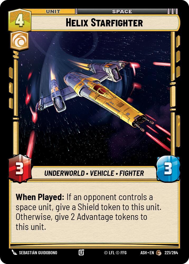 Helix Starfighter [Ashes of the Empire] 221/264