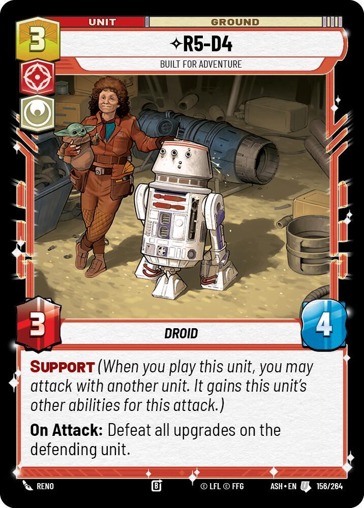 R5-D4 - Built for Adventure [Ashes of the Empire] 156/264