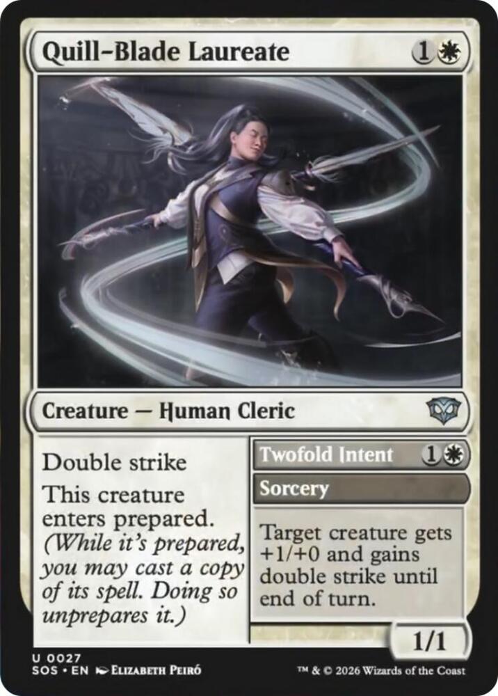 Quill-Blade Laureate [Secrets of Strixhaven] 27