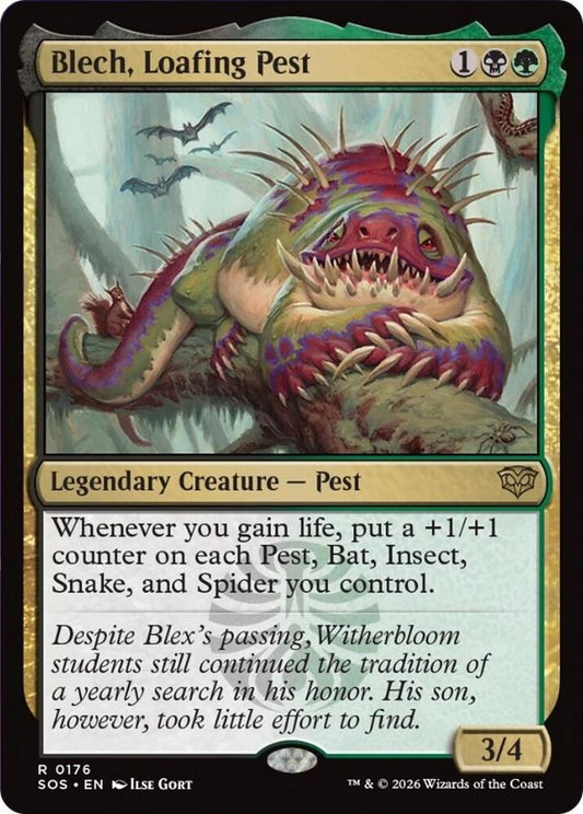 Blech, Loafing Pest [Secrets of Strixhaven] 176