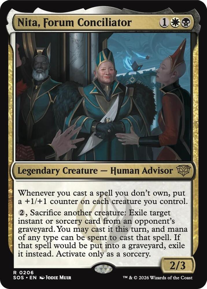 Nita, Forum Conciliator [Secrets of Strixhaven] 206