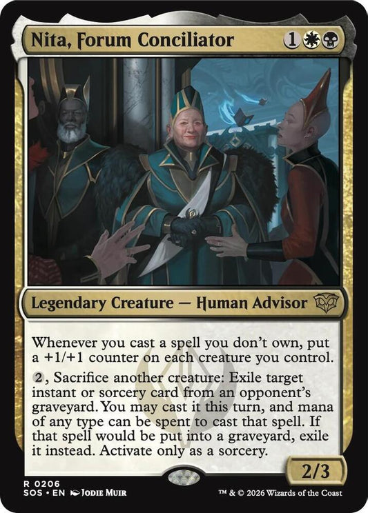 Nita, Forum Conciliator [Secrets of Strixhaven] 206