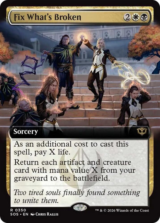 Fix What's Broken (Extended Art) [Secrets of Strixhaven] 350