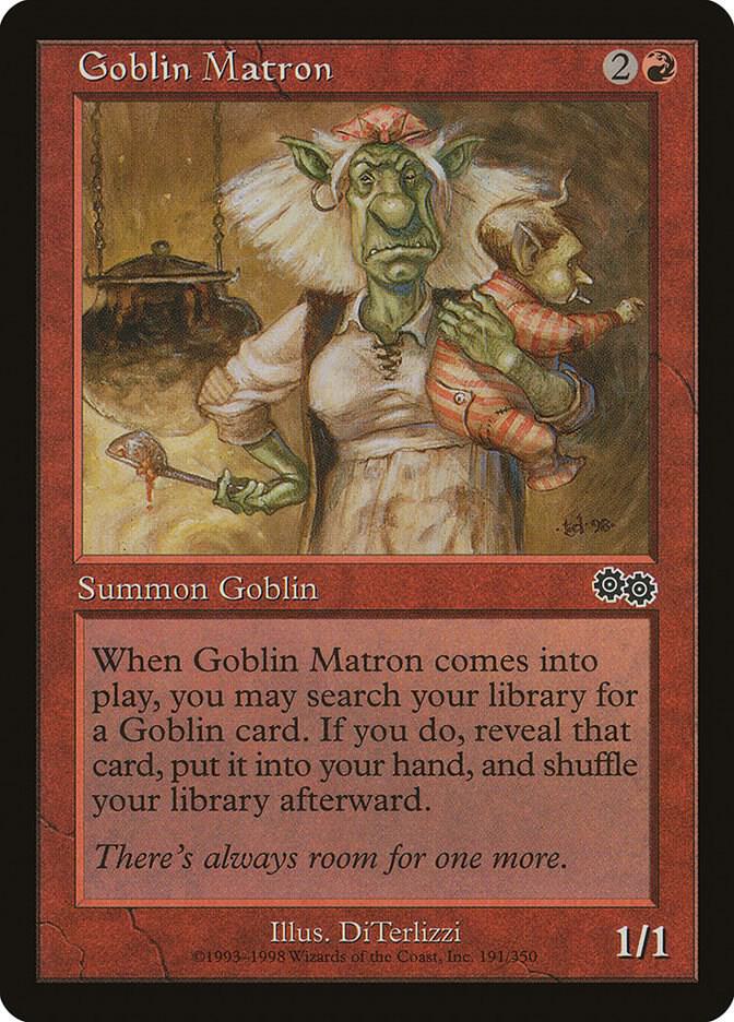 Goblin Matron [Urza's Saga] 191