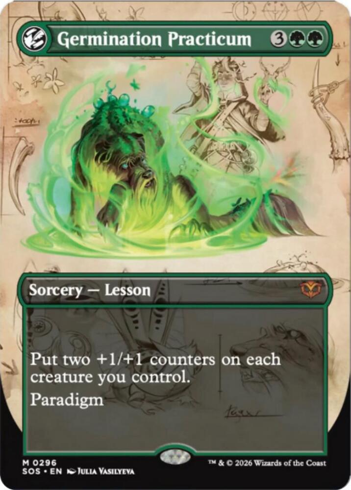 Germination Practicum (Borderless) [Secrets of Strixhaven] 296