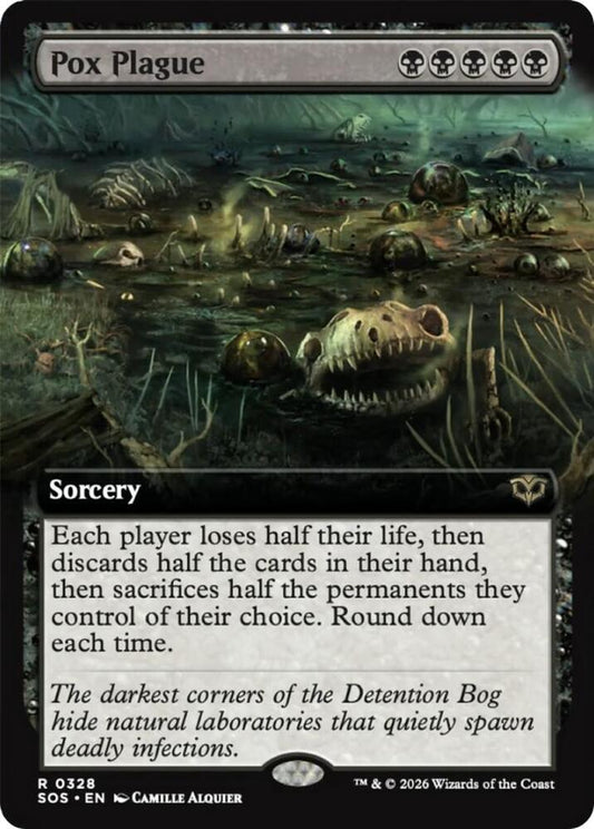 Pox Plague (Extended Art) [Secrets of Strixhaven] 328