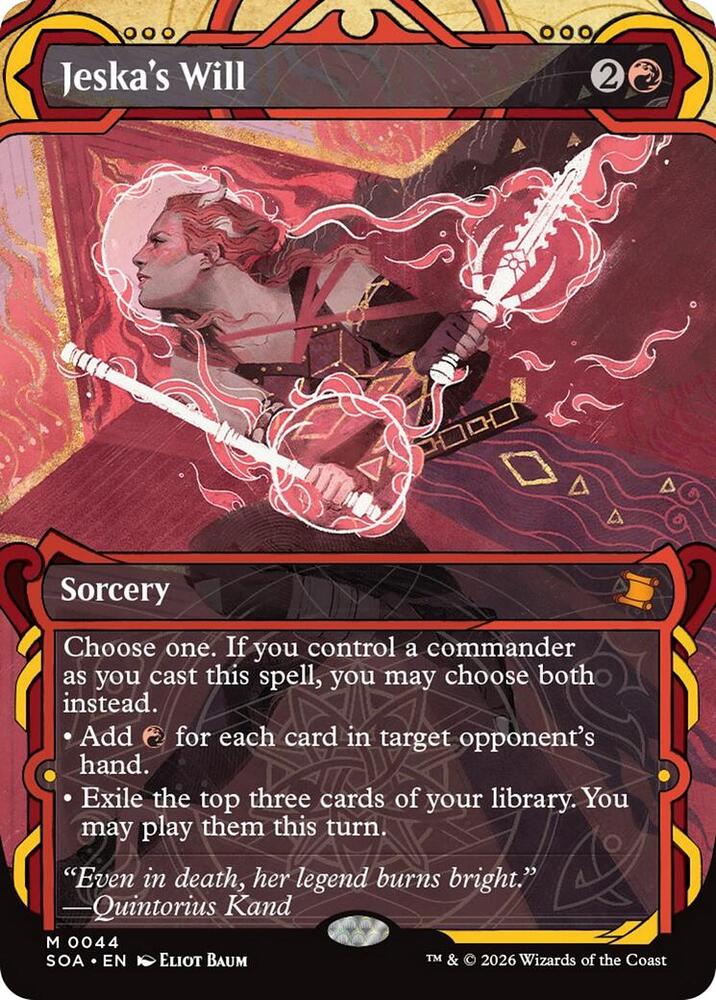 Jeska's Will [Secrets of Strixhaven: Mystical Archive] 44